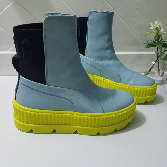 Fenty x Puma by Rihanna Platform Chelsea Boots, Size 7 - Picture 3 of 10